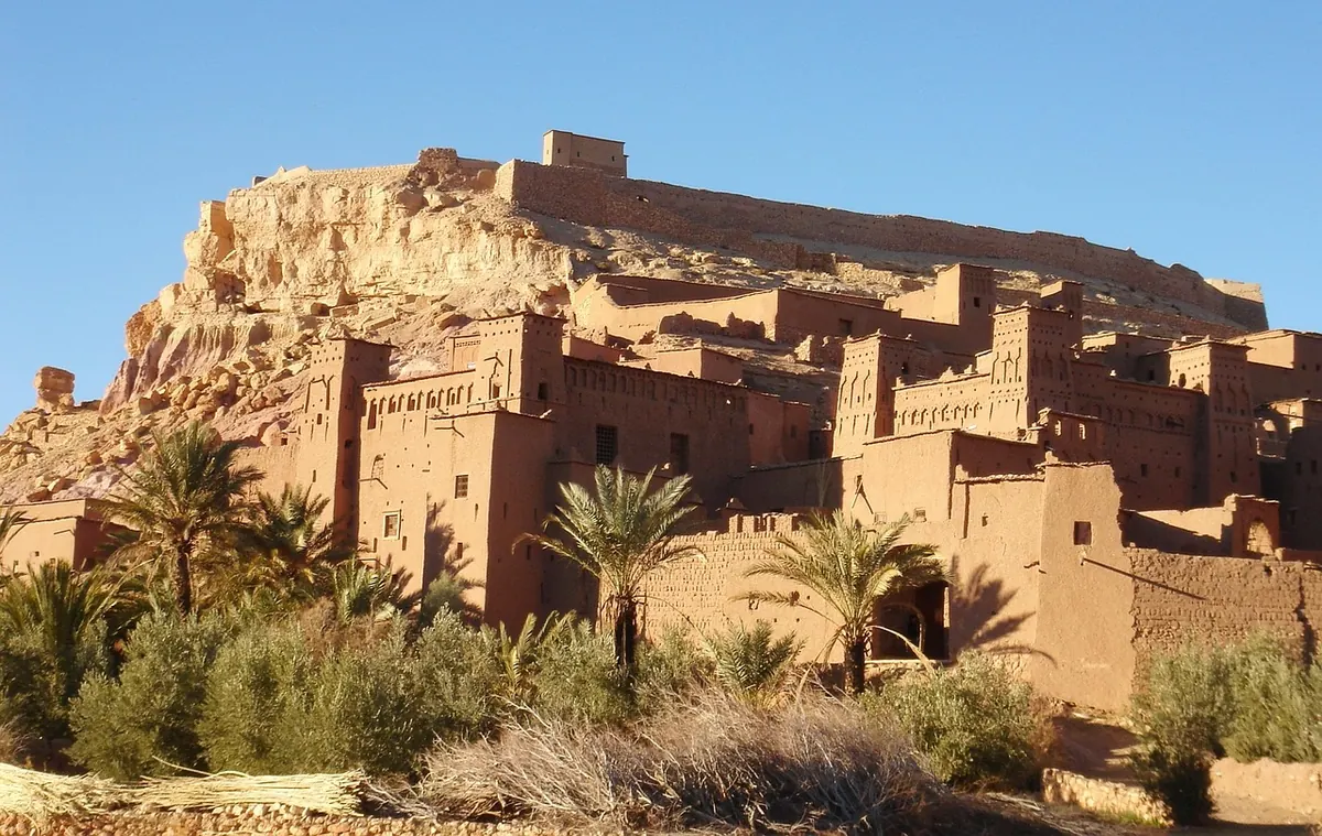 The fortified village of Aït Benhaddou