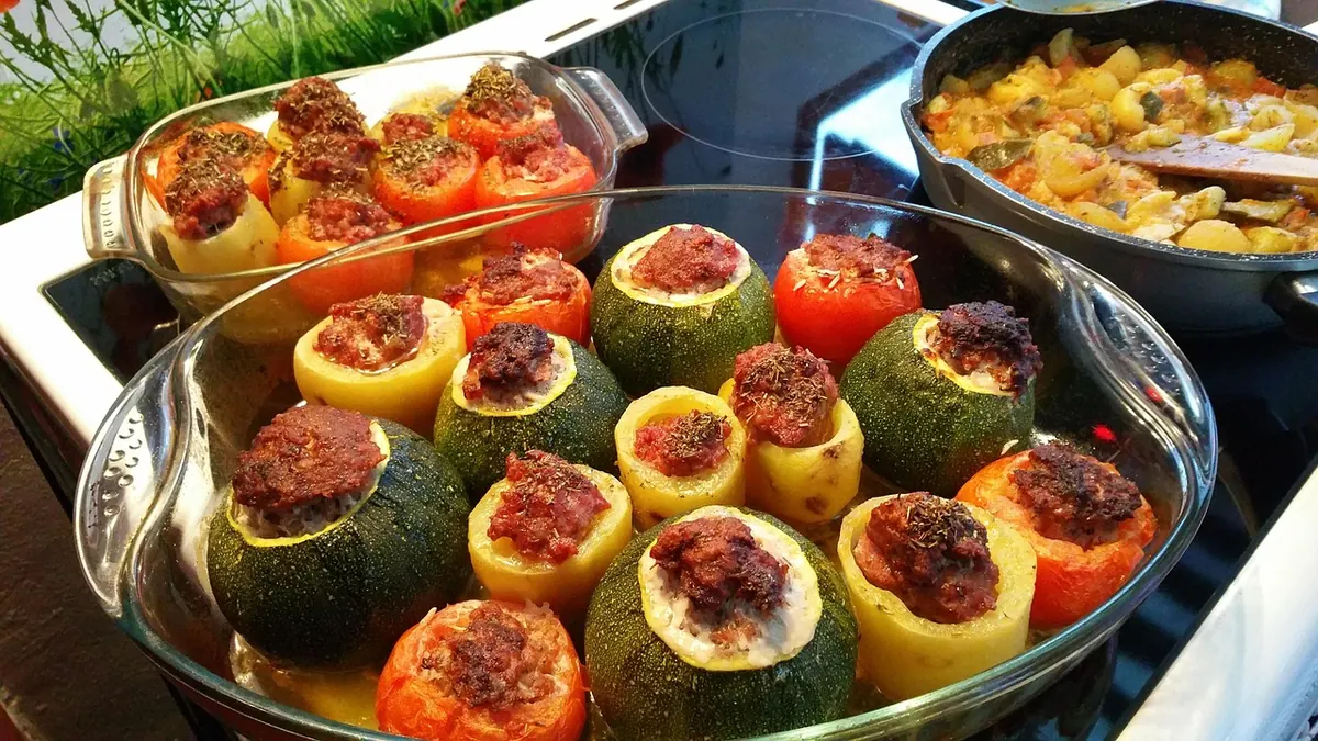 Stuffed vegetables