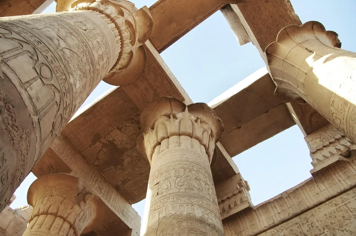 Columns of Karnak Temple, Luxor