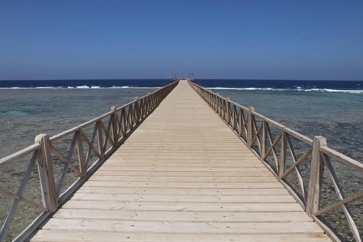 A jetty at El Quseir