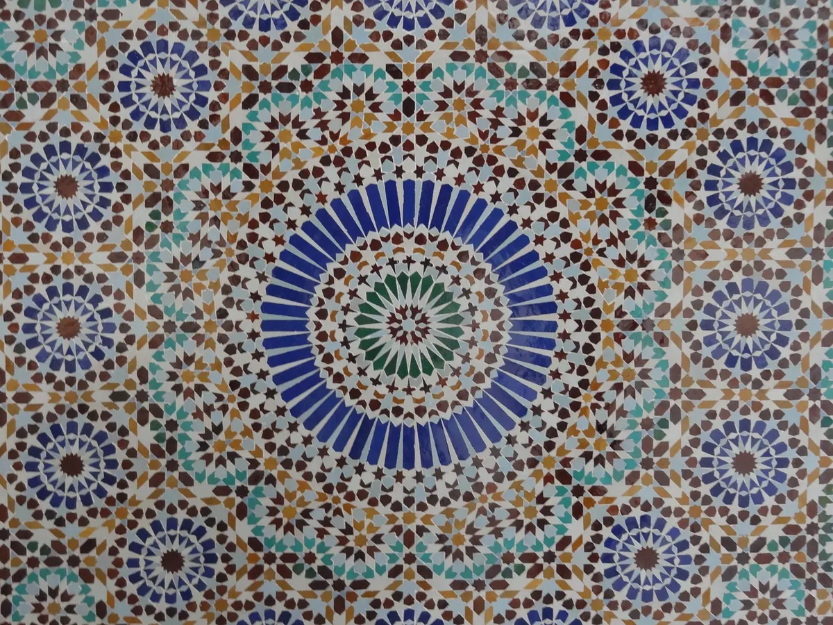 Zellige tilework