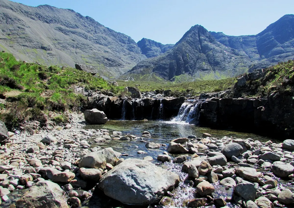 The Fairy Pools below the Cuillin