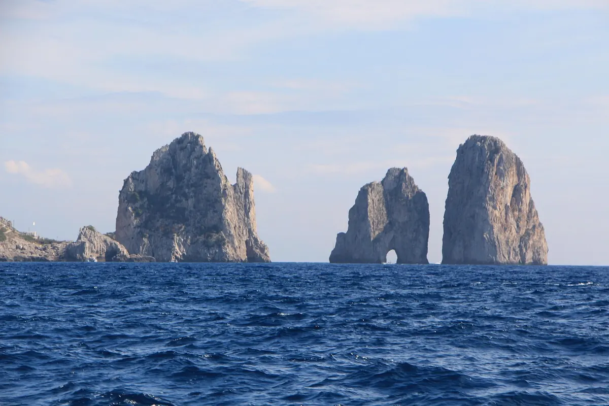 The Faraglioni rocks off Capri
