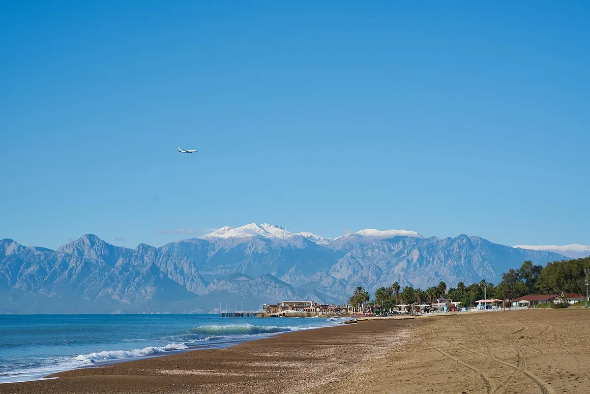 Lara beach in Antalya