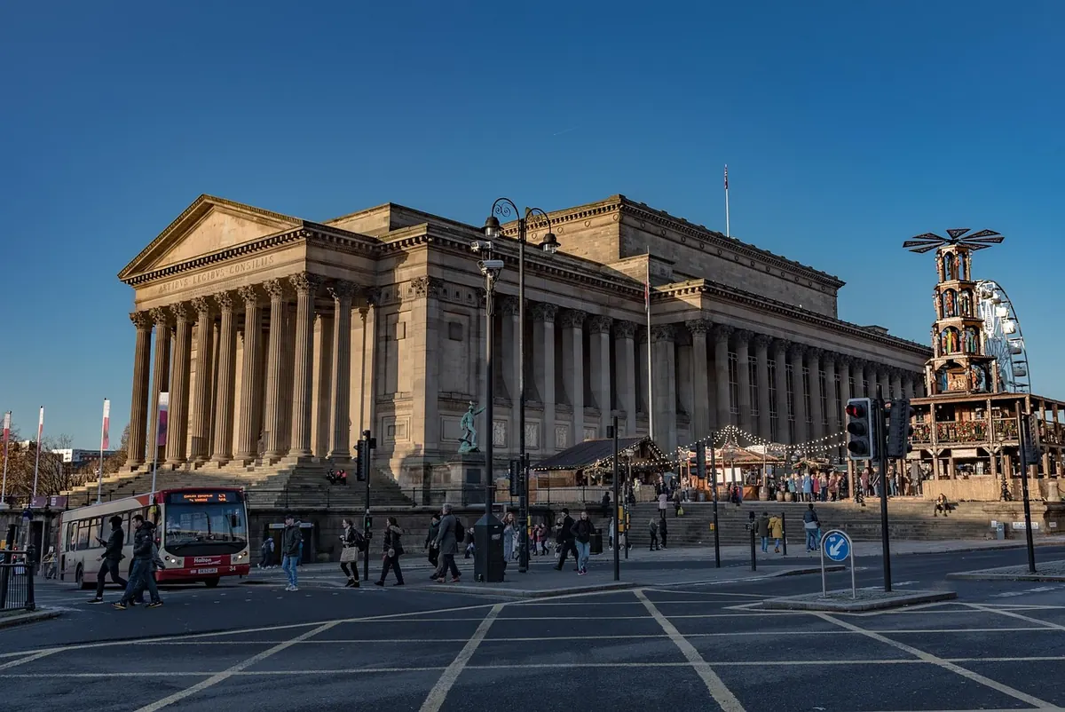 St George's Hall in Liverpool