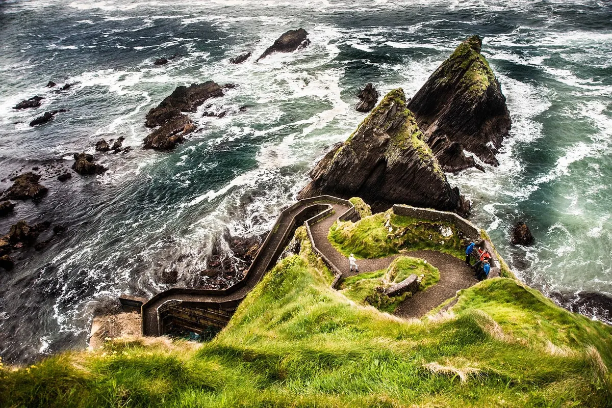 Dunquin Pier on the Dingle Peninsula
