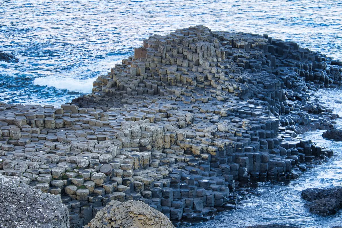 Basalt columns at the Giant's Causeway