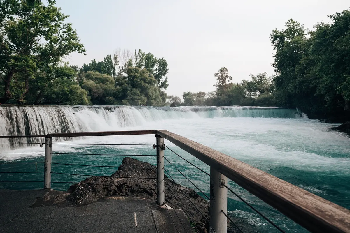 The Manavgat waterfall