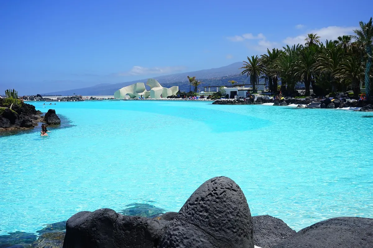 The Lago Martiánez pools, Puerto de la Cruz