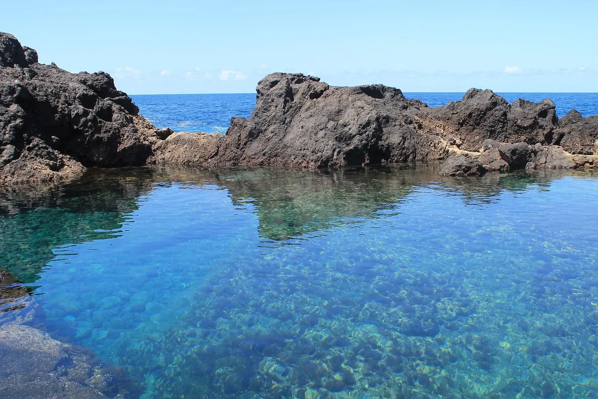 Natural rock pools in Garachico