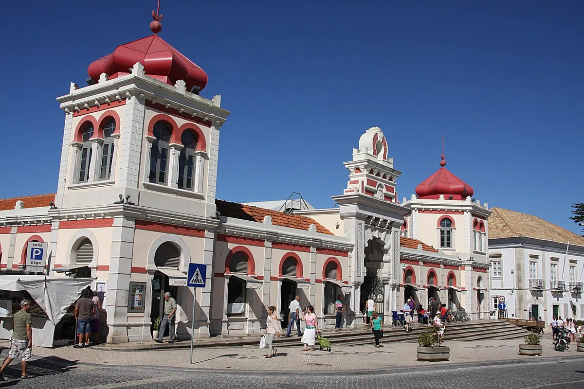 Loulé's Moorish-style market hall