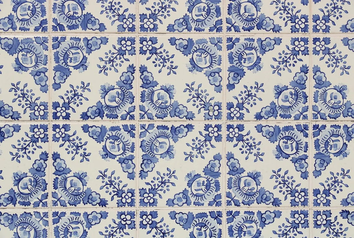Hand-painted Portuguese ceramic tiles