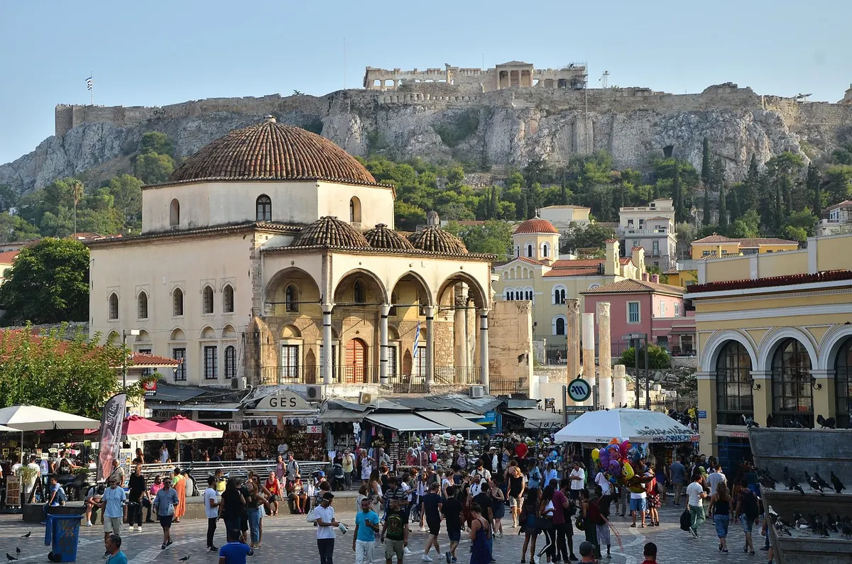 Monastiraki Square in Athens