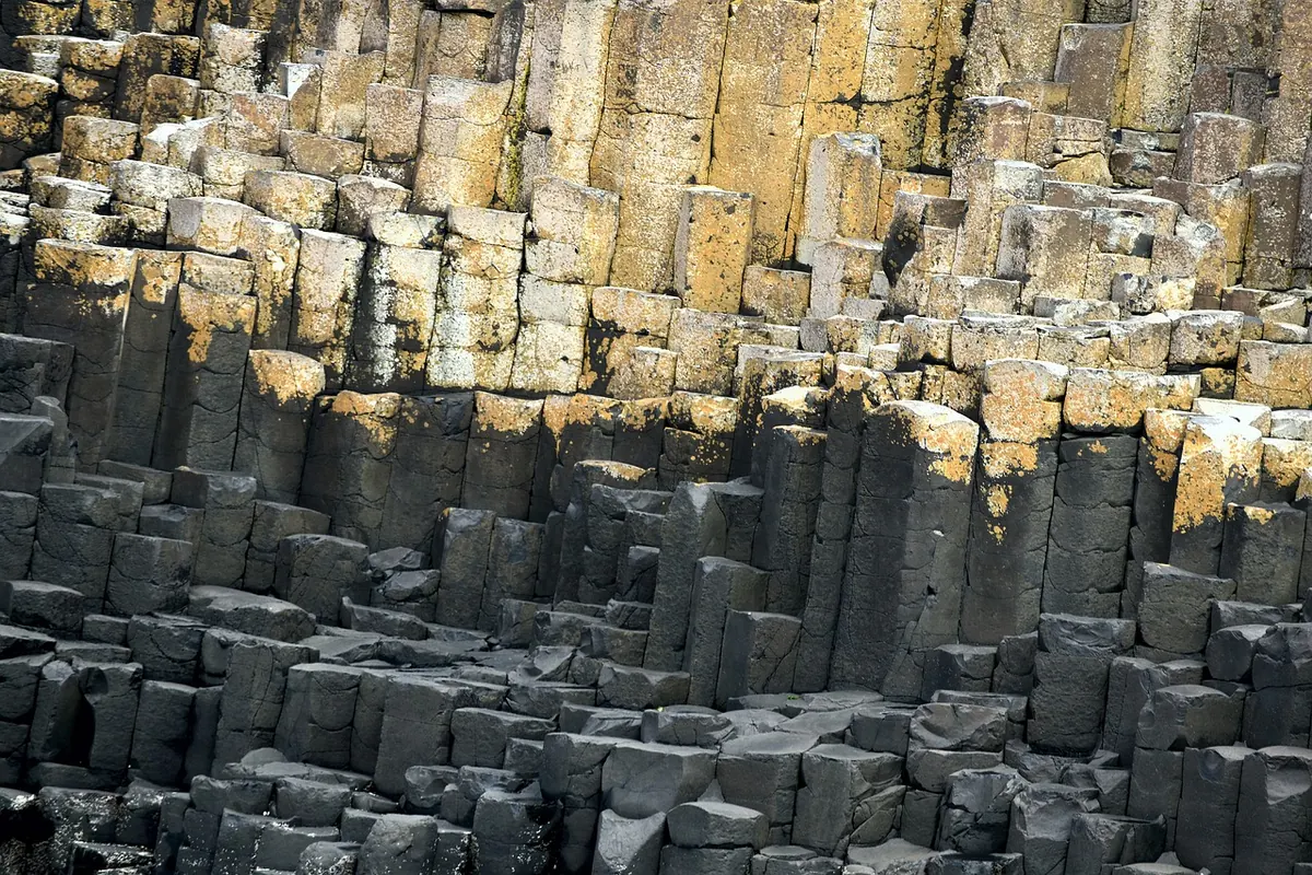 Basalt columns at the Giant's Causeway