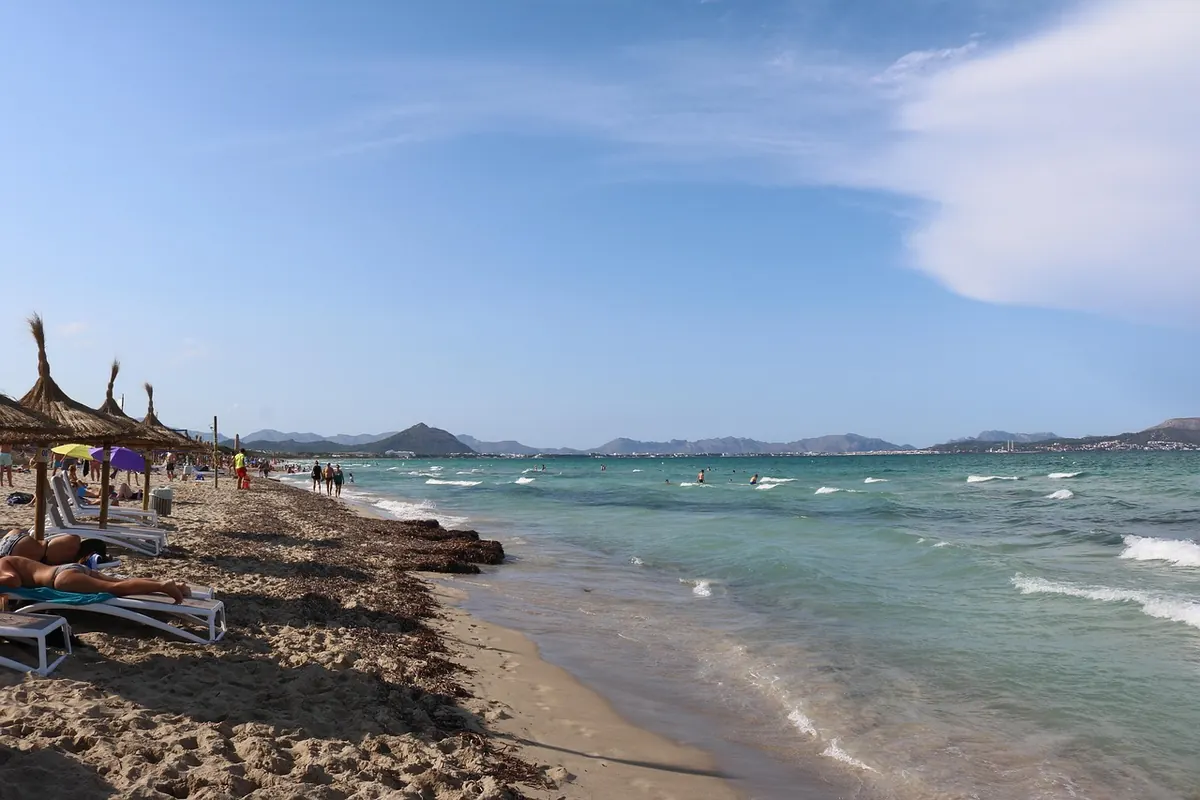 Playa de Muro on the Bay of Alcúdia