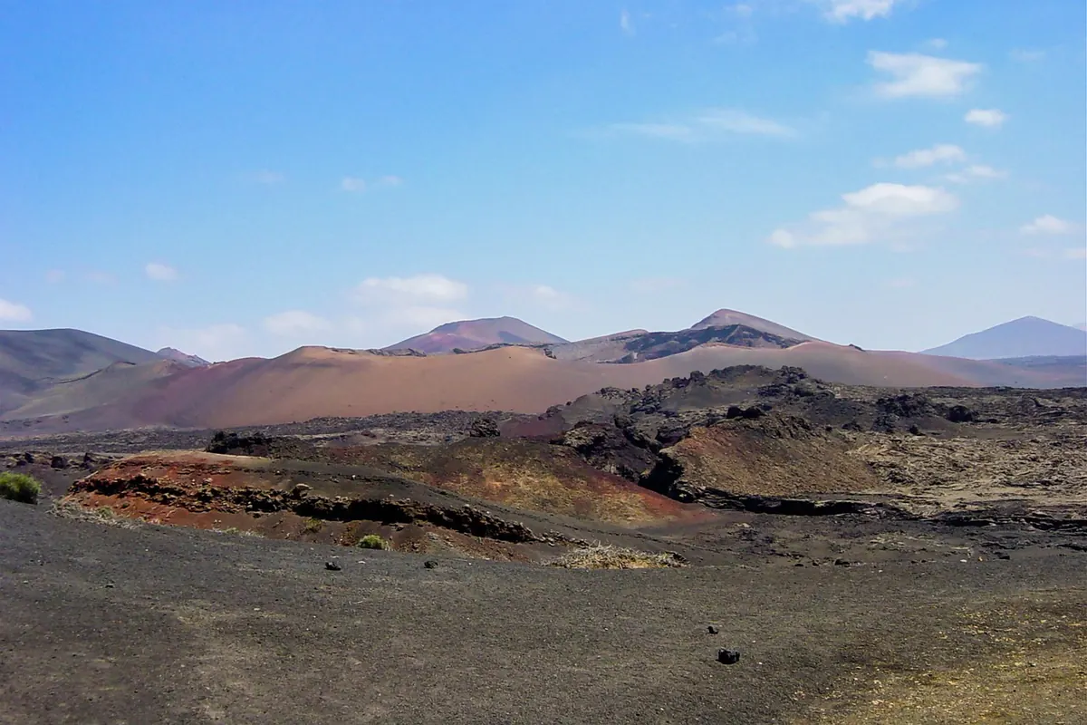 Volcanic landscape of Timanfaya, Lanzarote