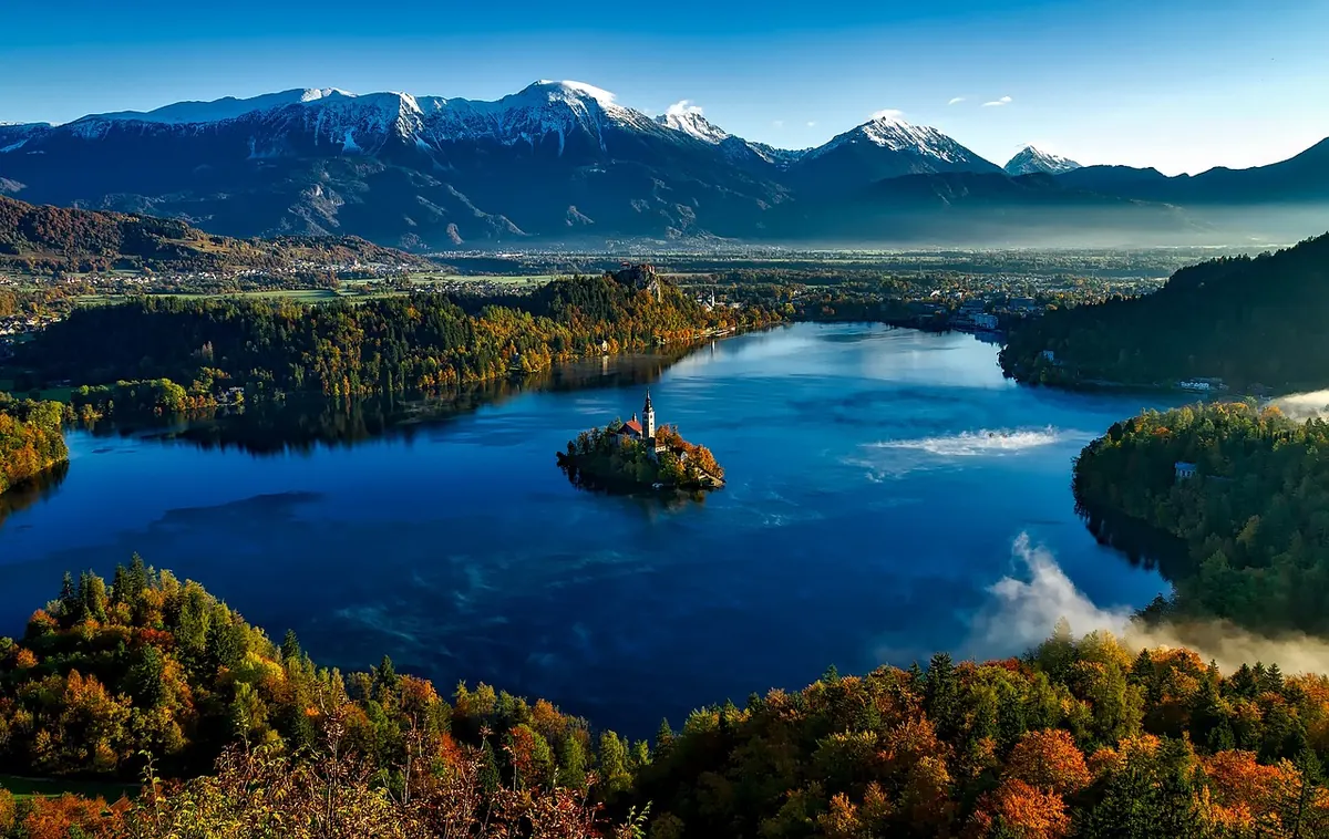 The island church on Lake Bled