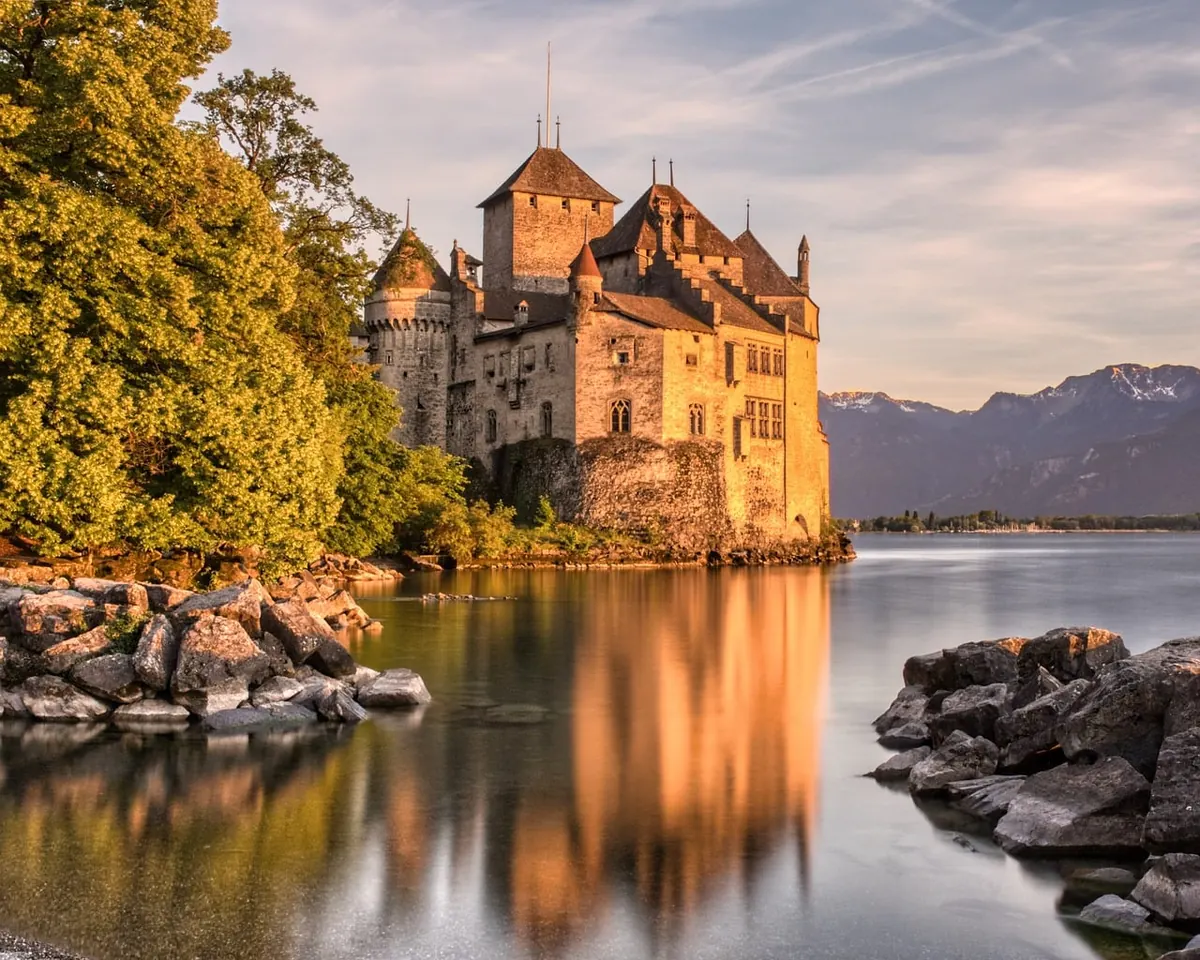 Château de Chillon on Lake Geneva
