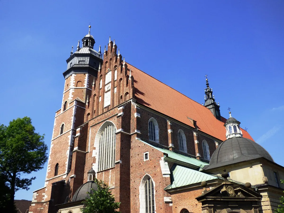 A church in Kazimierz, Kraków