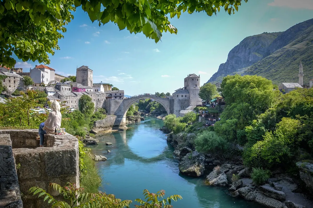 The Old Bridge in Mostar