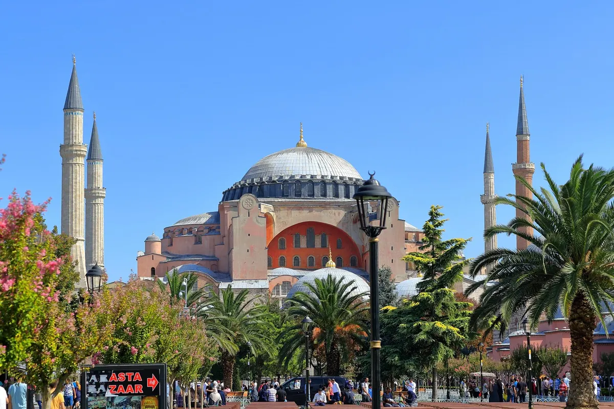 Hagia Sophia from the outside