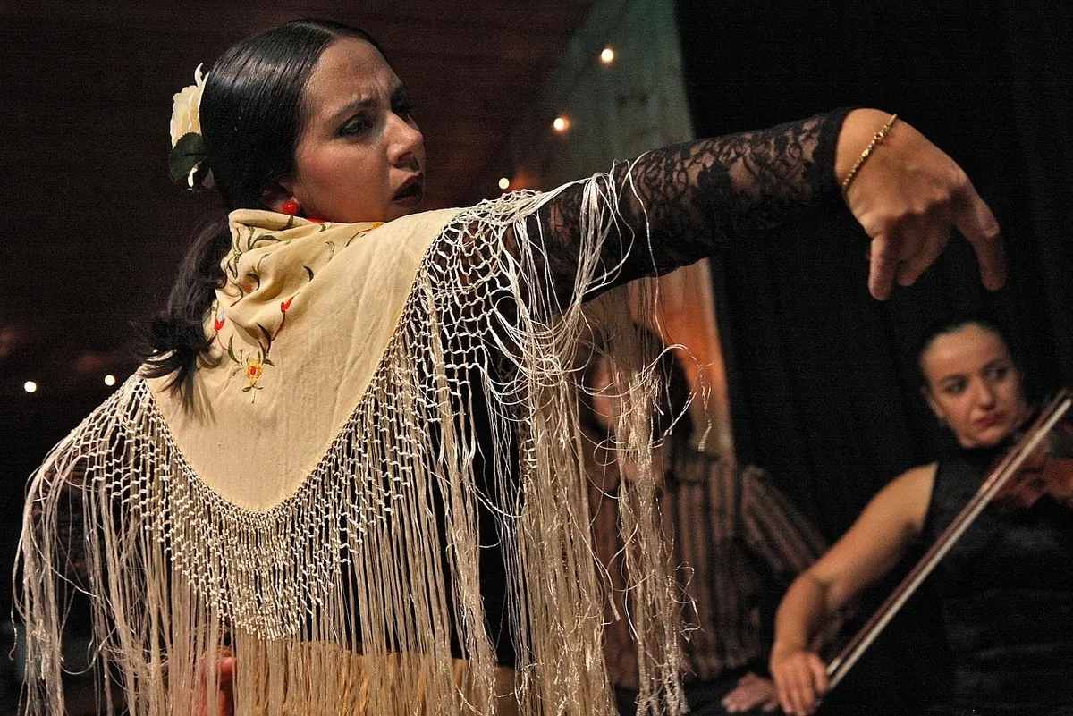 A flamenco performance