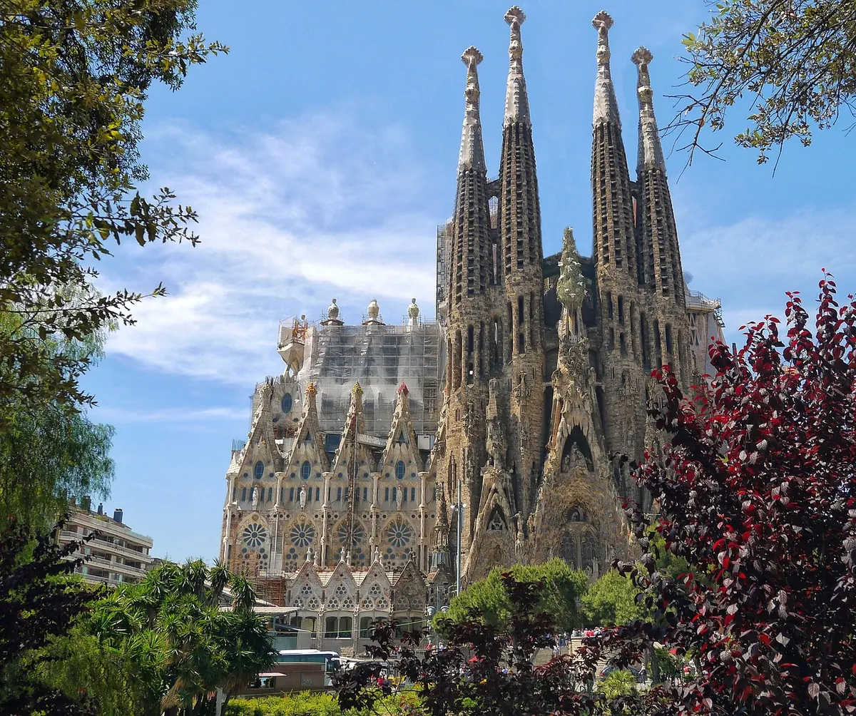 The Sagrada Família in Barcelona