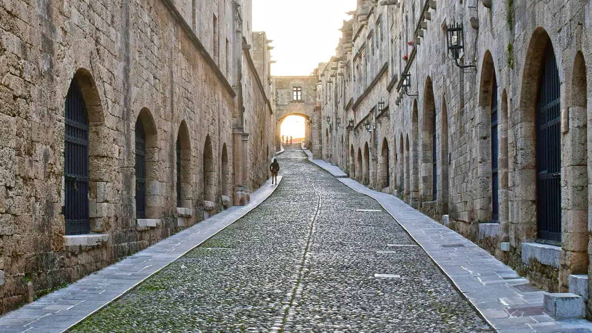The Street of the Knights, Rhodes