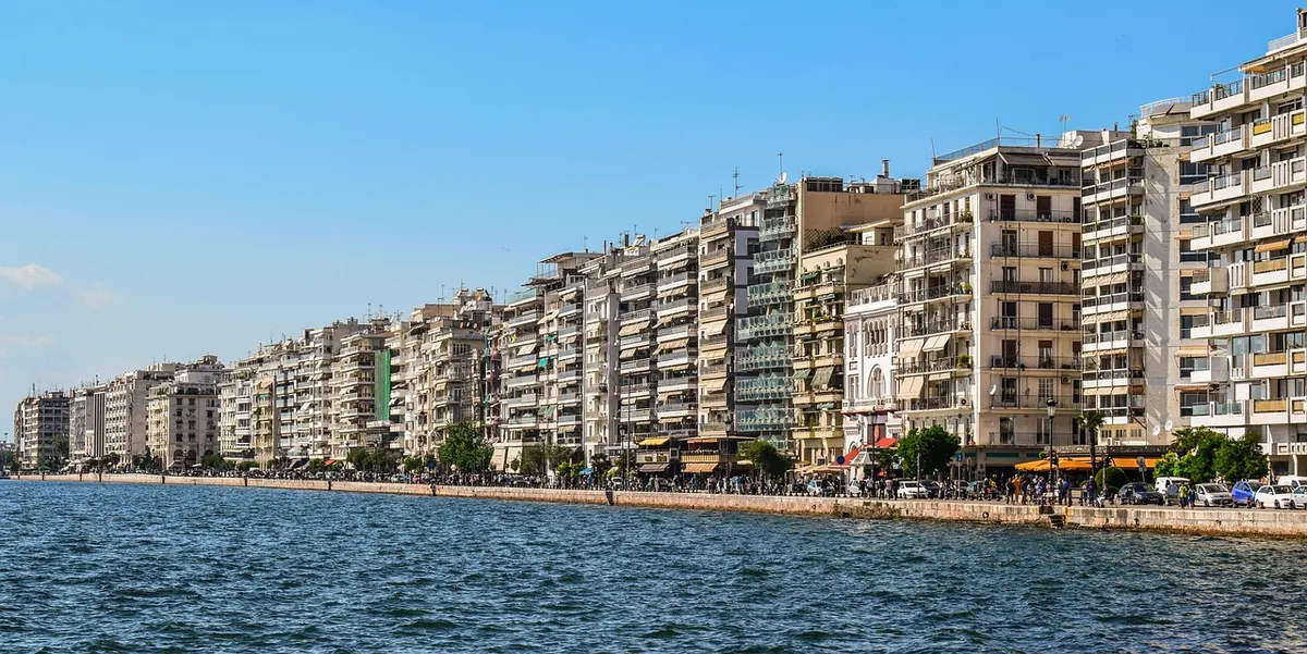 The Thessaloniki waterfront