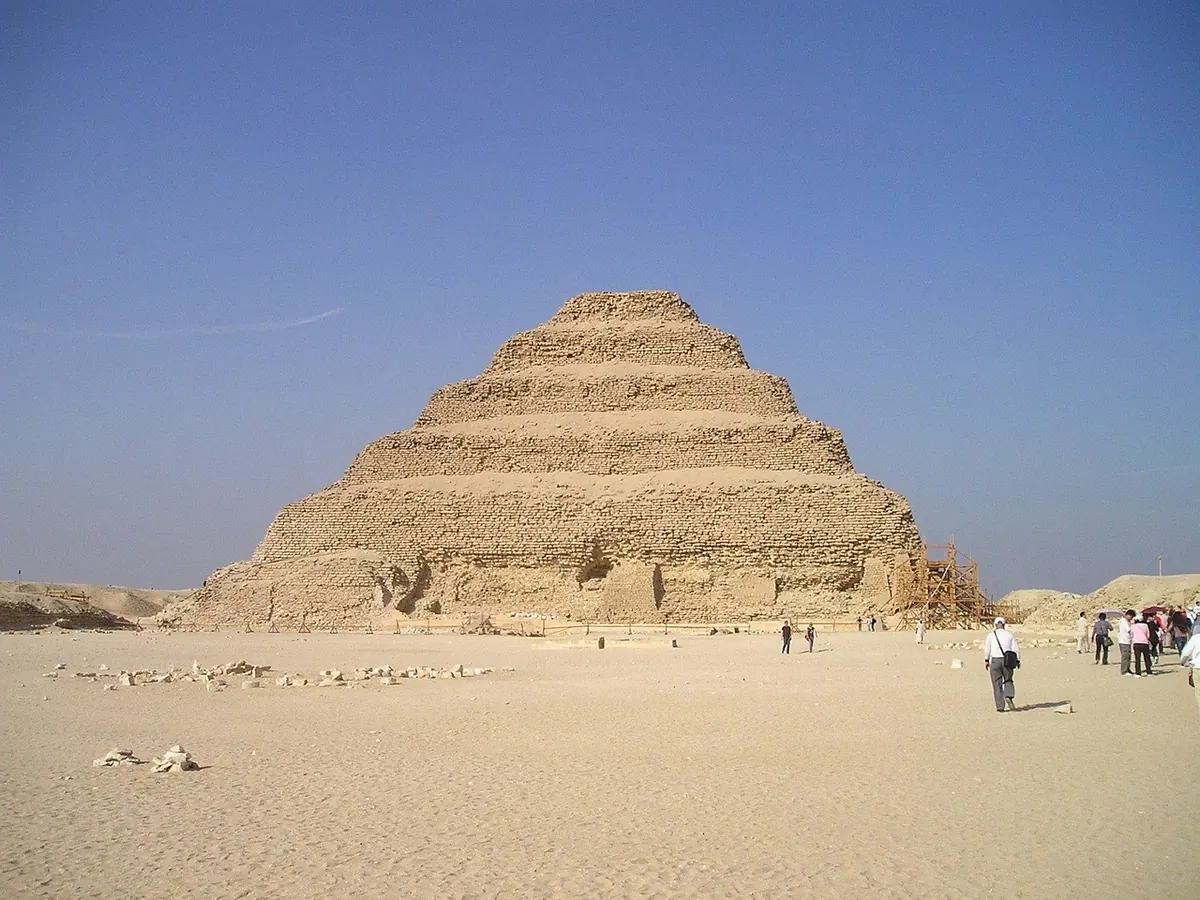 The Step Pyramid of Djoser at Saqqara