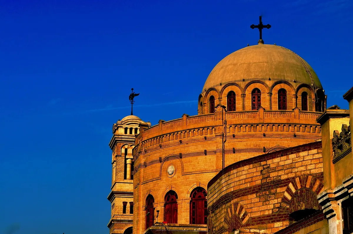 A Coptic church in Egypt