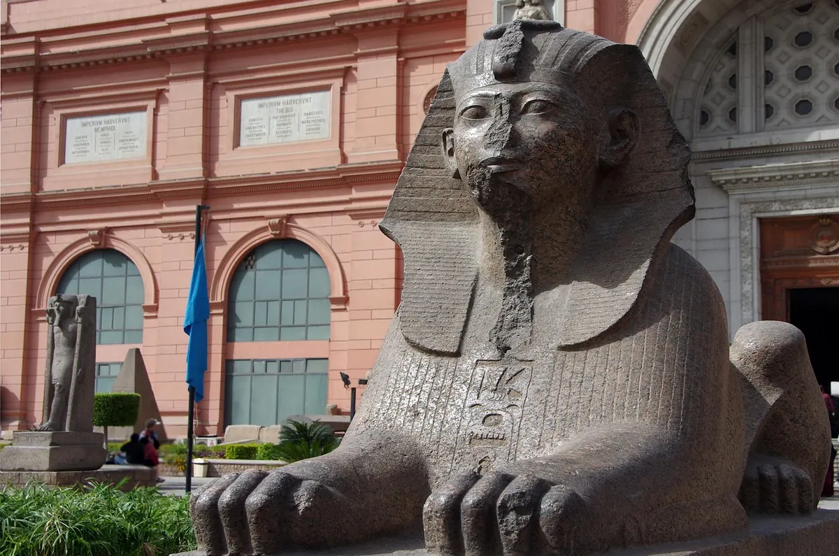 The Egyptian Museum on Tahrir Square