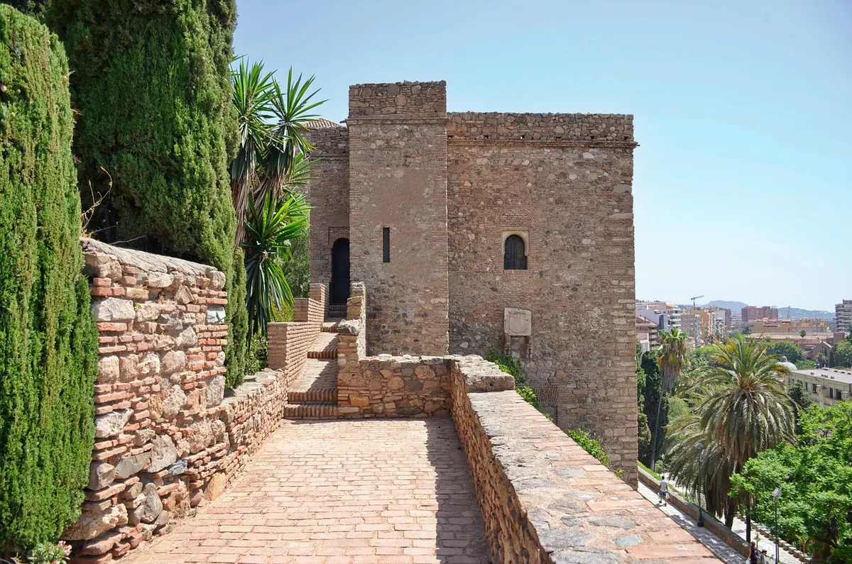 The Alcazaba fortress in Málaga