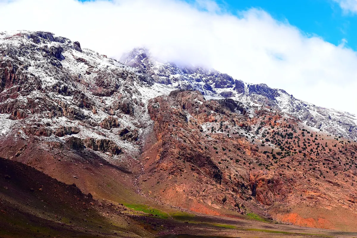The High Atlas mountains
