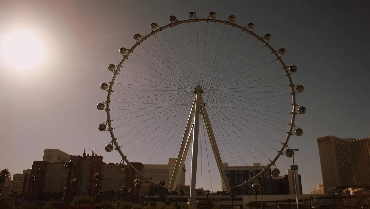 The High Roller observation wheel in Las Vegas