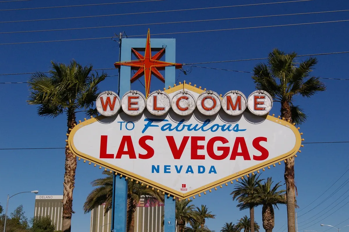 The Welcome to Fabulous Las Vegas sign