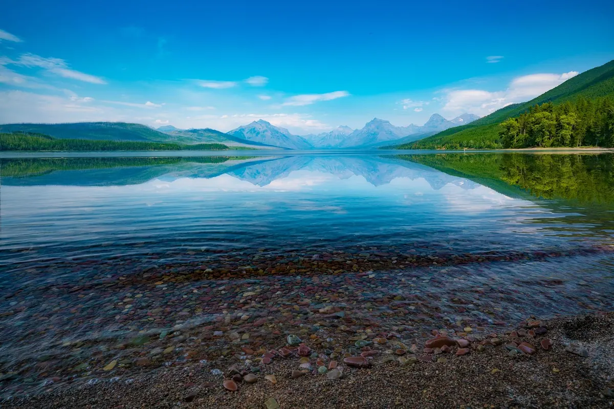 Lake McDonald in Glacier National Park
