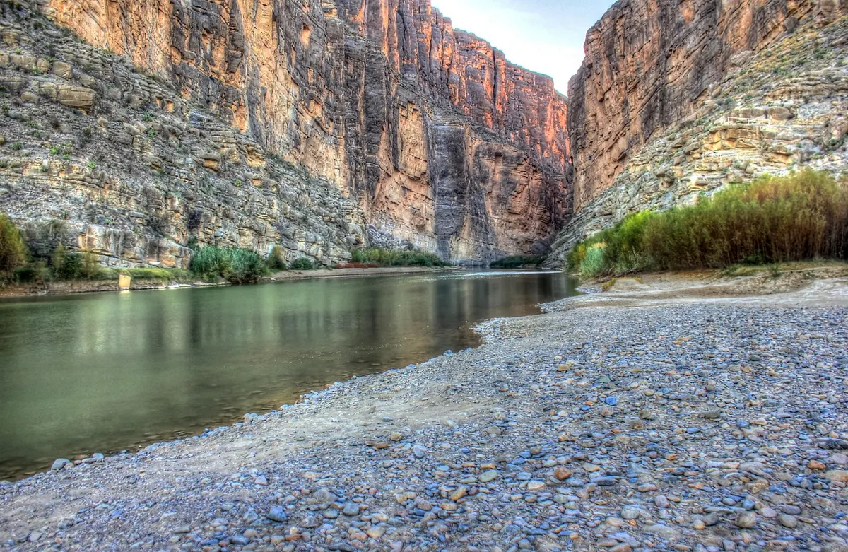 Santa Elena Canyon in Big Bend National Park