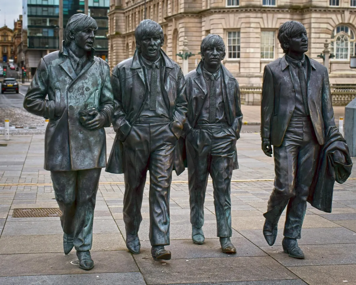The Beatles statue, Liverpool