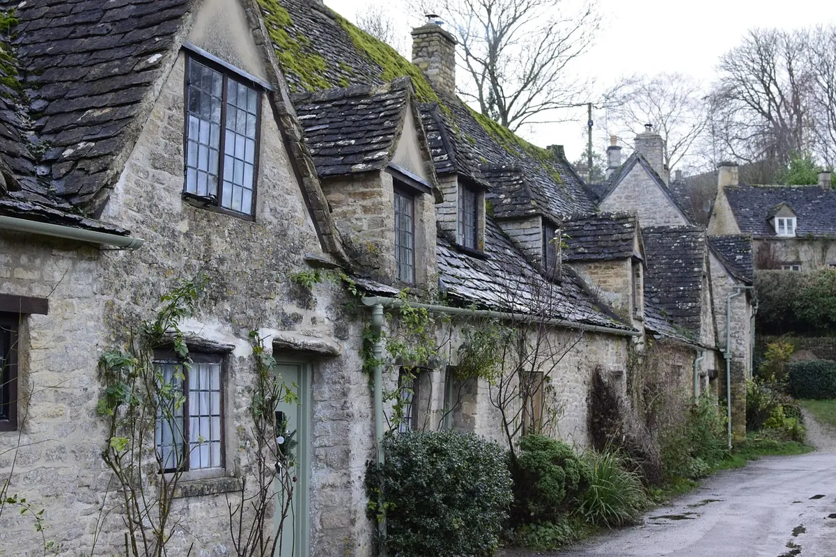 Cottages in a Cotswold village