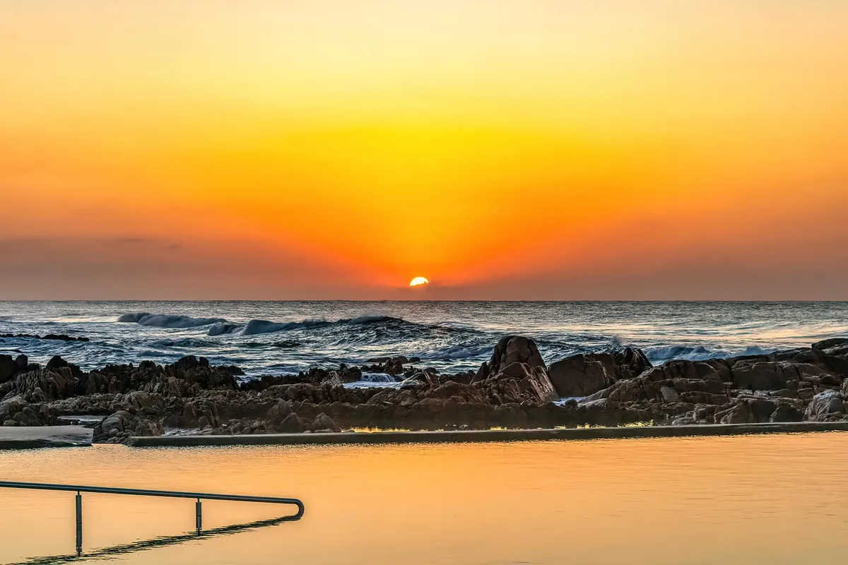 The tidal pool at Margate