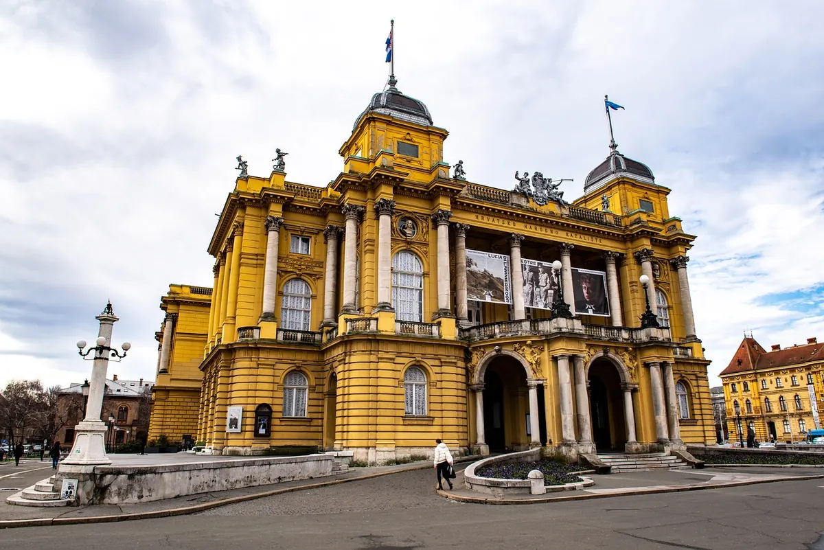 The Croatian National Theatre, Zagreb