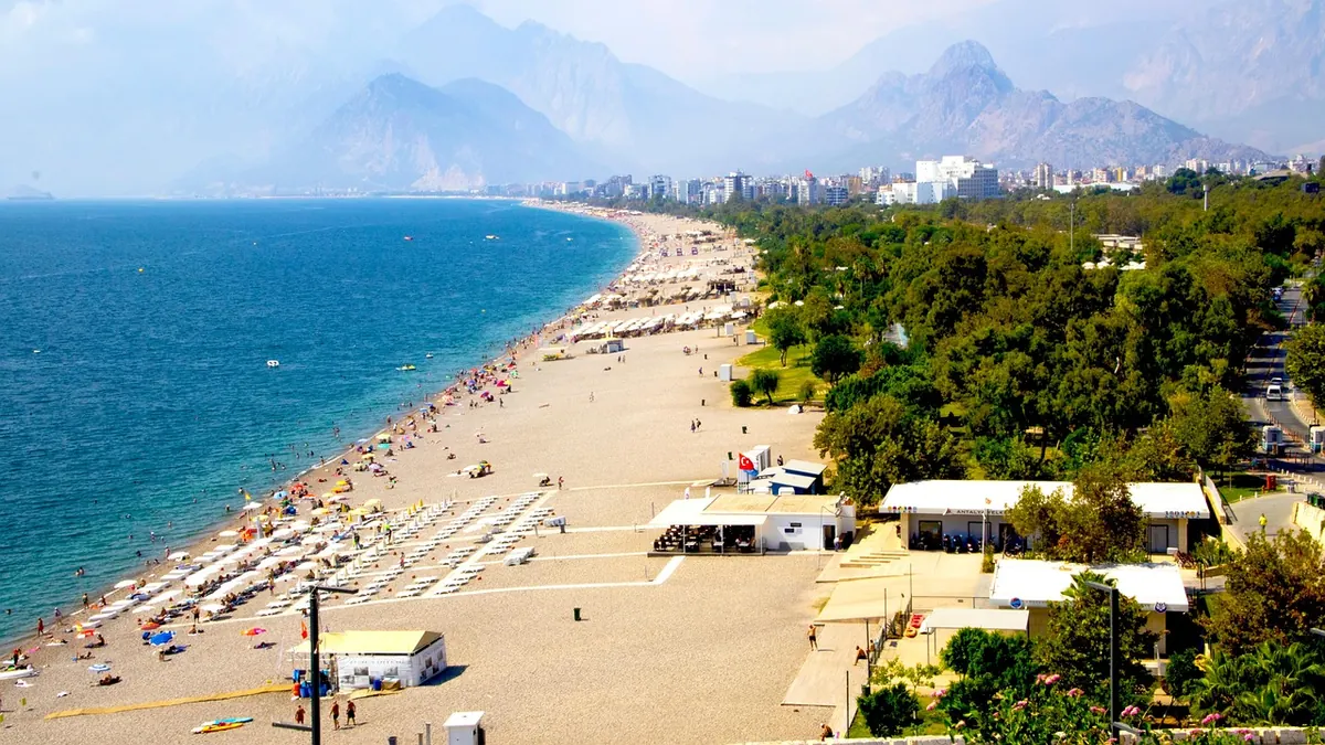 Konyaaltı beach, Antalya