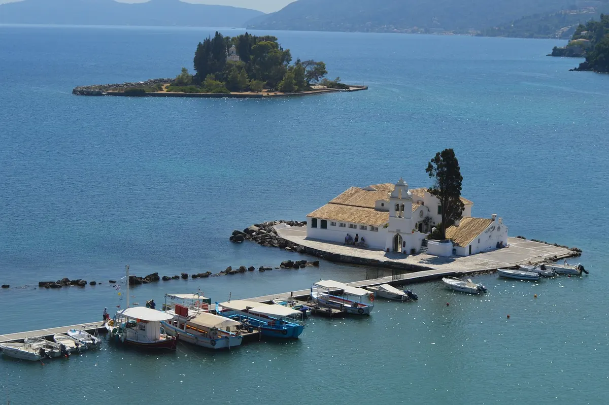 Vlacherna Monastery, Corfu