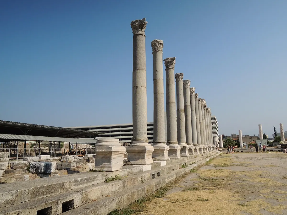 Columns of the Agora of Smyrna