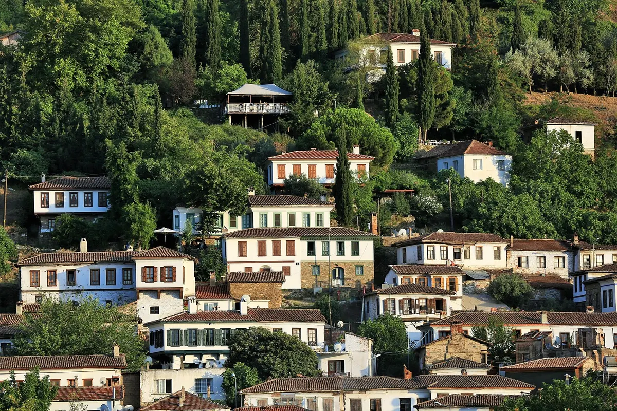 The hillside village of Şirince