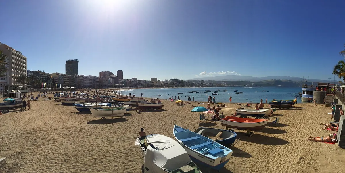 Playa de Las Canteras, Las Palmas