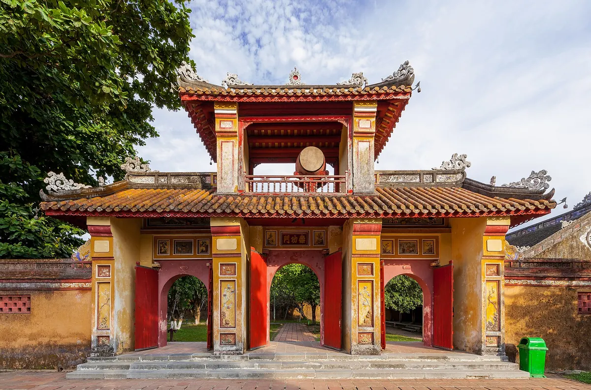 A gate in the Imperial City of Hue