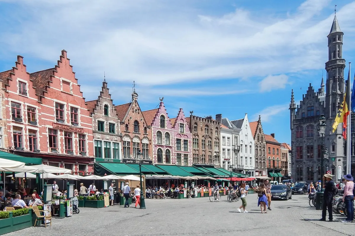 The Markt in Bruges