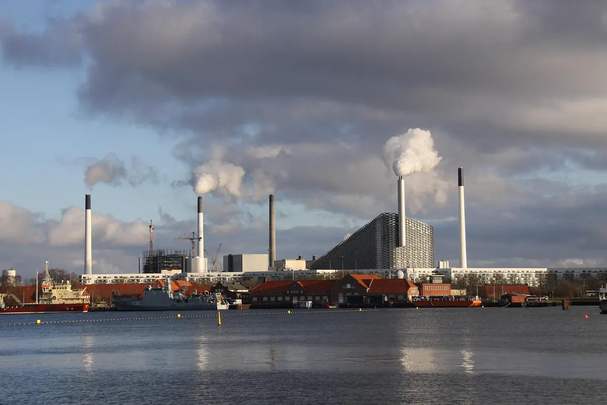 The Amager Bakke power plant, home of CopenHill